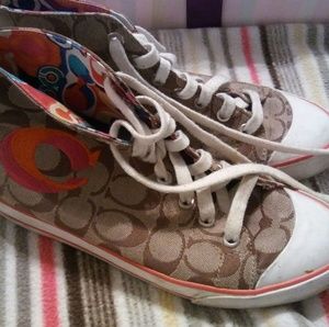 Coach high sneackers